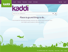 Tablet Screenshot of kaddi.com